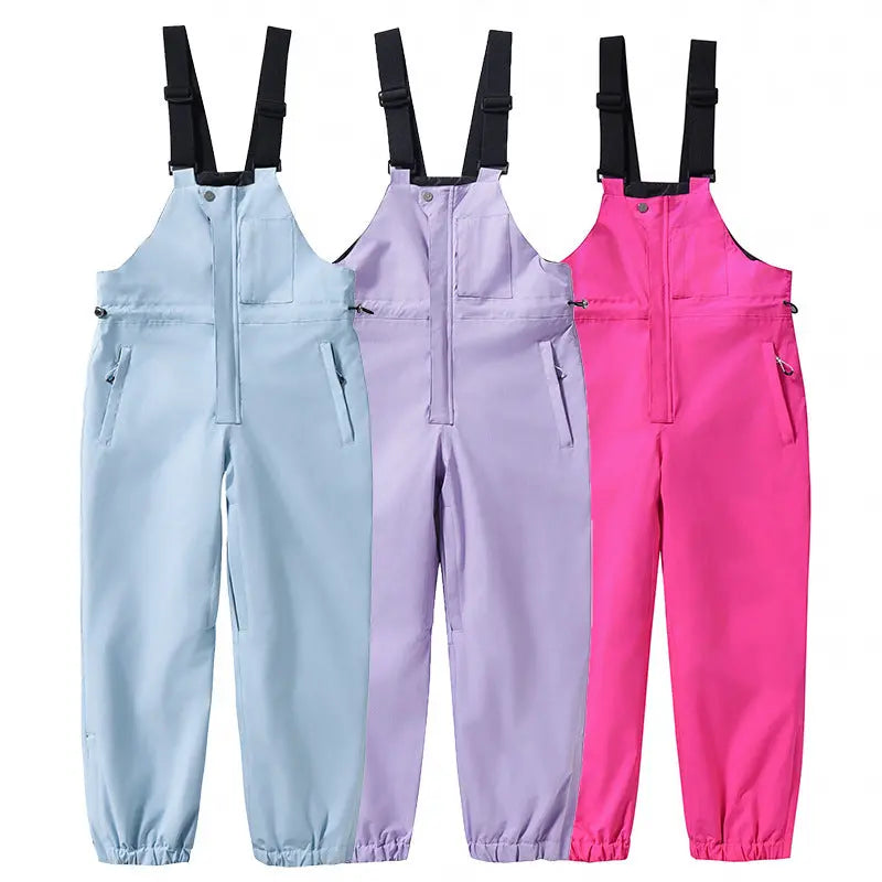 2024 Baggy Ski Snow Pants High Waist Thicken Pants for Kids（复制） 