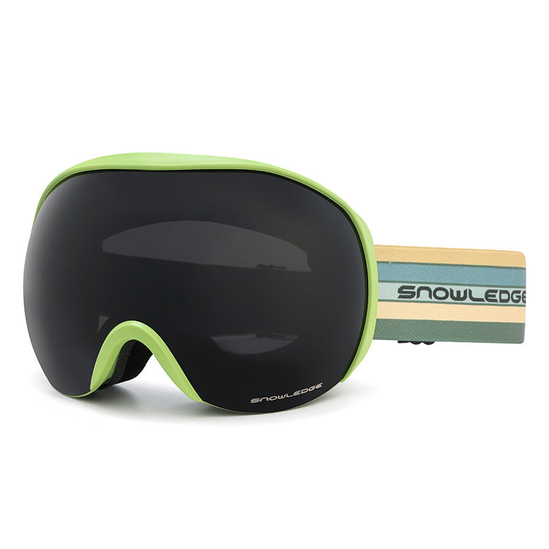 Hotian OTG Snowboard Goggles Dual-layer Lens 