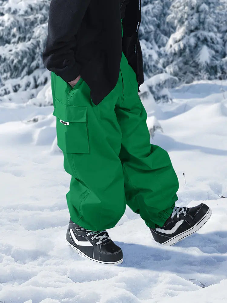 Oversized Snowboard Pants Couple Style Ski Wear（复制） 