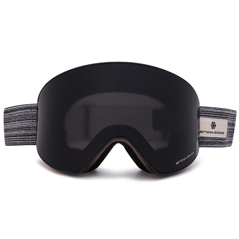 Hotian OTG Snowboard Goggles Dual-layer Lens 