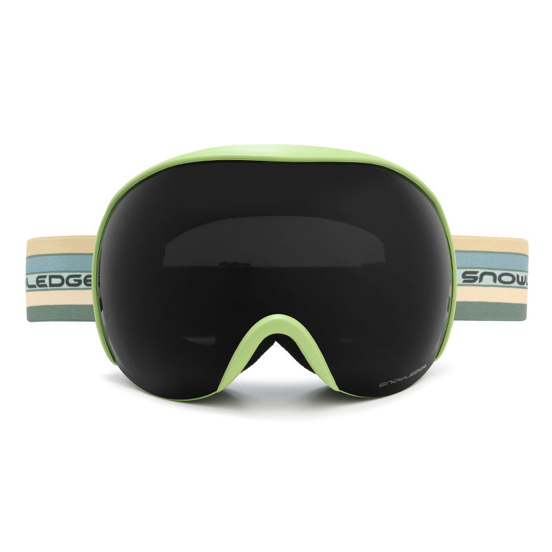 Hotian OTG Snowboard Goggles Dual-layer Lens 