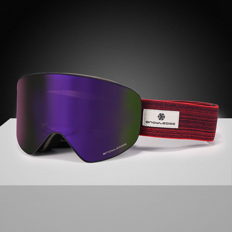 Hotian OTG Snowboard Goggles Dual-layer Lens 