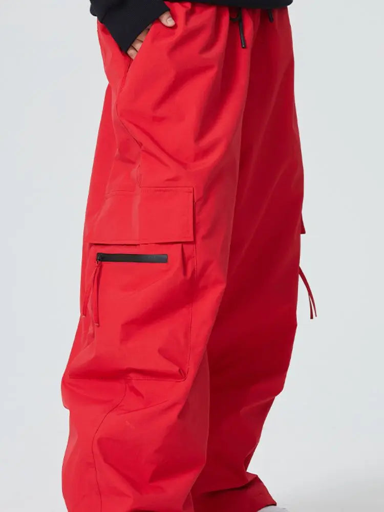 Searipe Zip Pocket Baggy Cargo Snowboard Pants - Women's 