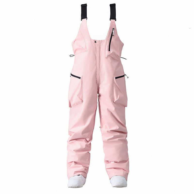 Hotian Women Ski Set Cargo Jacket & Bibs Pants（复制） 