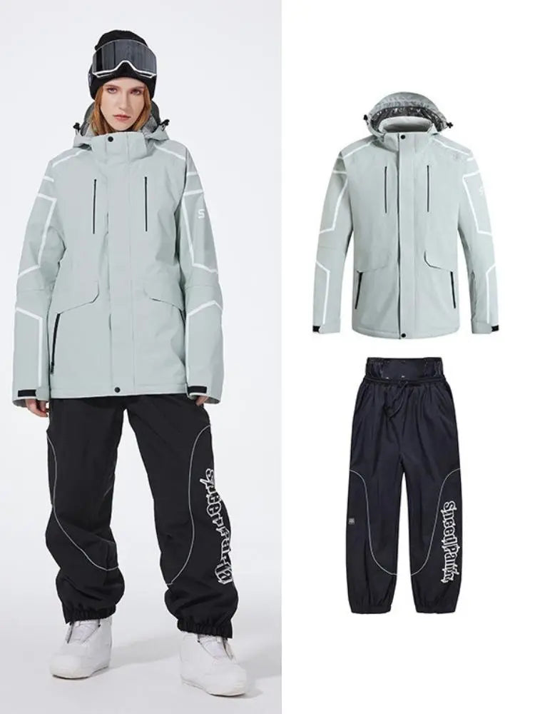 ARCTIC QUEEN Minimalist Winter Snow Suit - Women's 