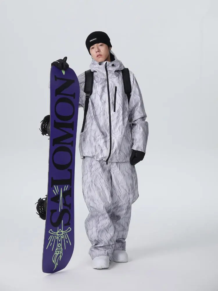 Searipe Denim Drift Baggy Snow Suit - Men's 