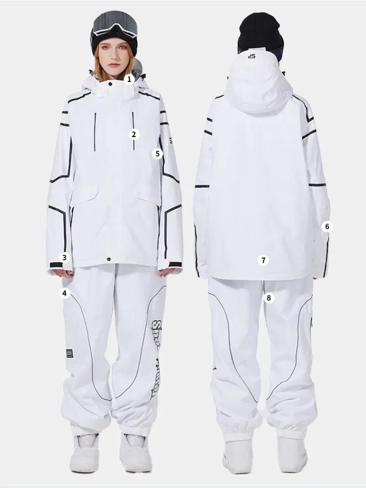 ARCTIC QUEEN Minimalist Winter Snow Suit - Women's 