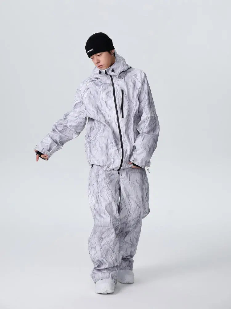 Searipe Denim Drift Baggy Snow Suit - Men's 