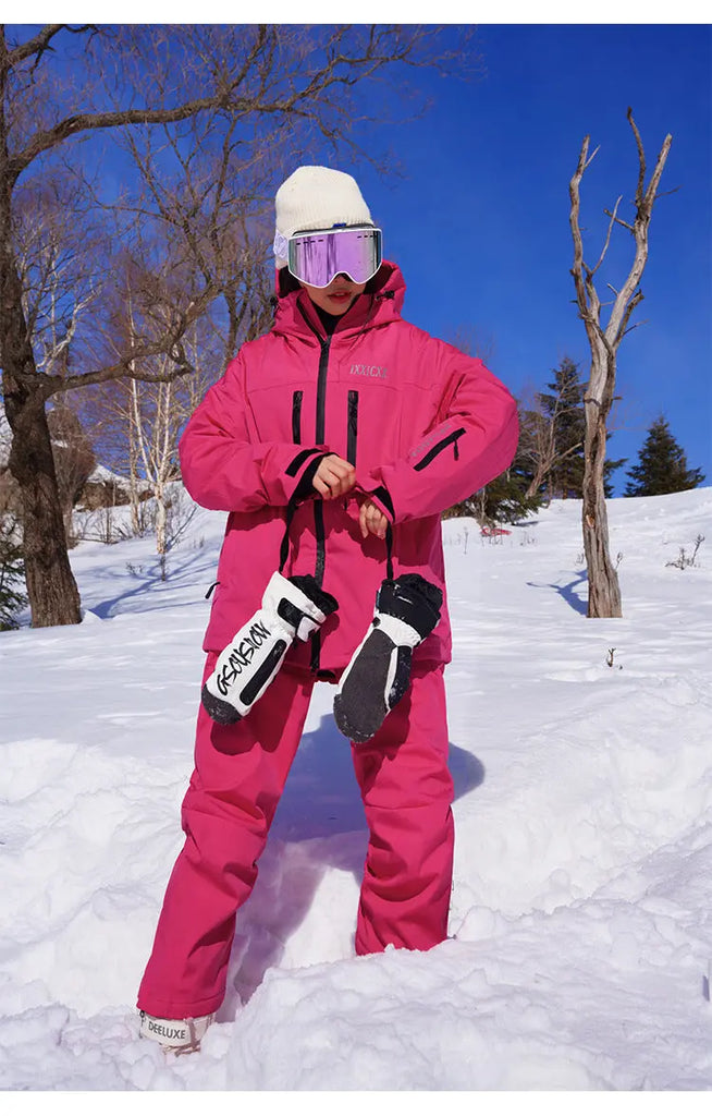 Plus Size Adult Snowboard Ski Jacket & Pants Set（复制） 