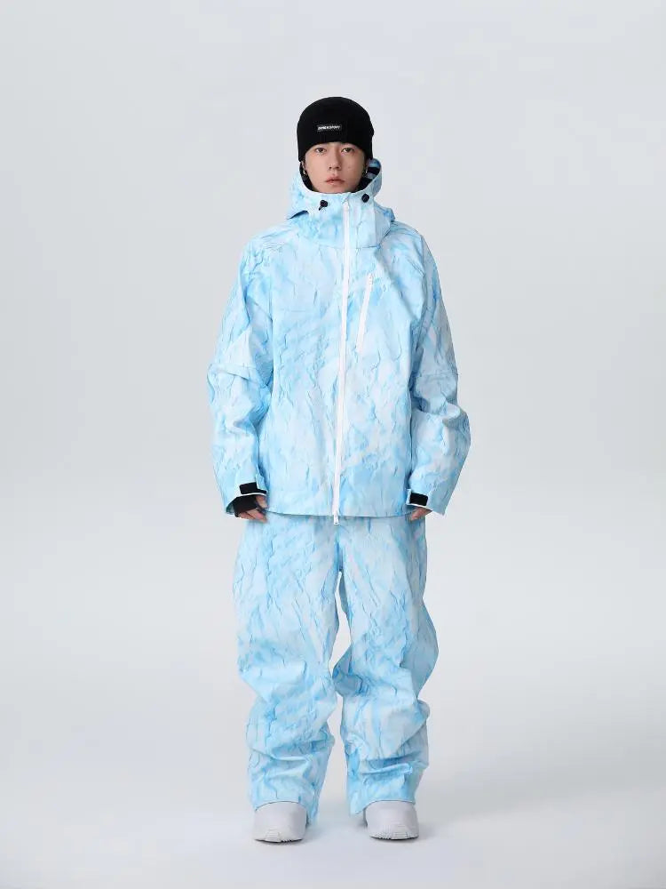 Searipe Denim Drift Baggy Snow Suit - Men's 