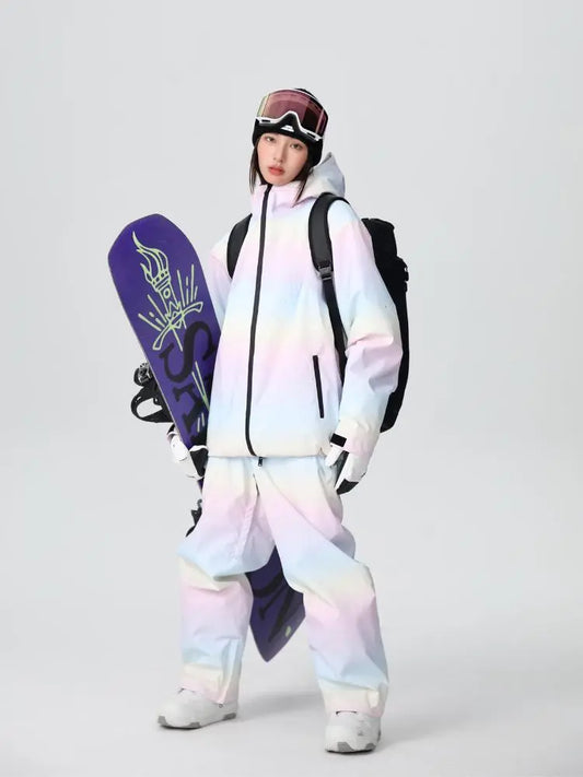 Searipe Glitter Ice Cream Snow Suit - Women's 