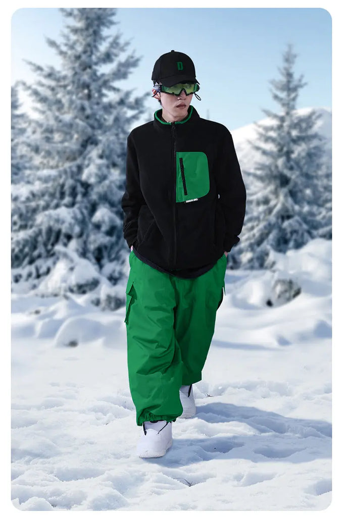 Oversized Snowboard Pants Couple Style Ski Wear（复制） 