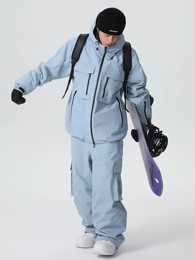 Women's Searipe Durable Mountain Pro All Function Mountain Snow Suit 