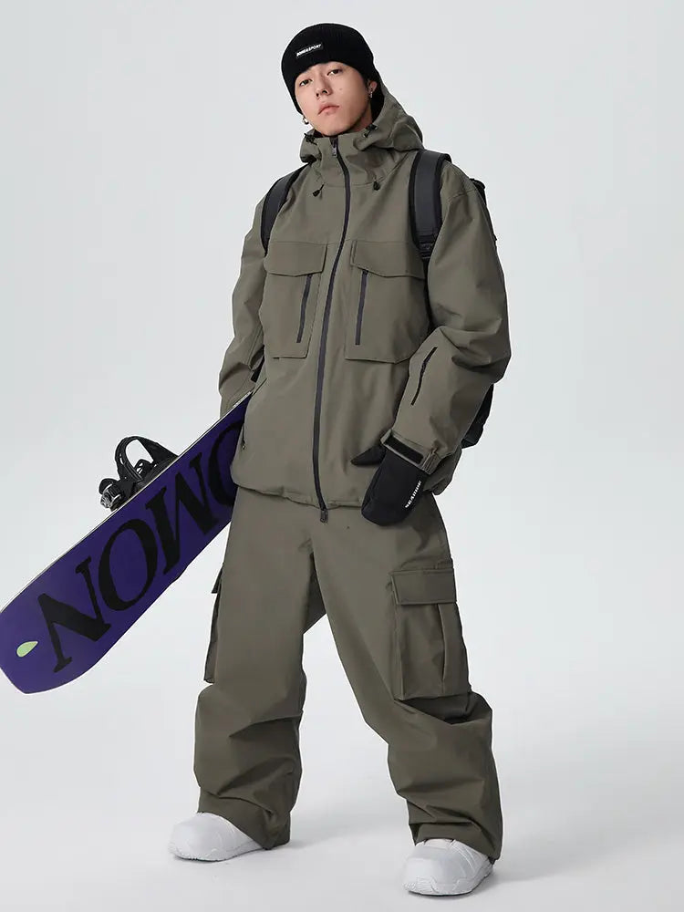 Women's Searipe Durable Mountain Pro All Function Mountain Snow Suit 