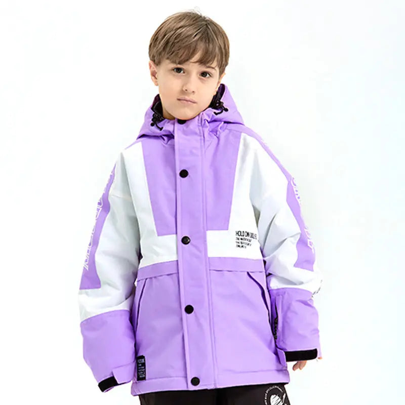 2024 Winter Button-up Snow Jacket Warm Sports Costumes HOTIANSNOW