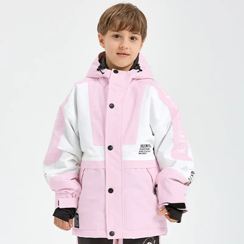 2024 Winter Button-up Snow Jacket Warm Sports Costumes HOTIANSNOW