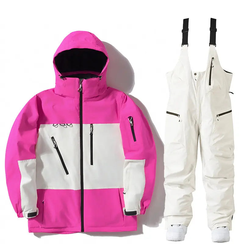 2025 Winter Ski Jackets & Bibs Outdoor Unisex Snowsuits Outfits HOTIANSNOW