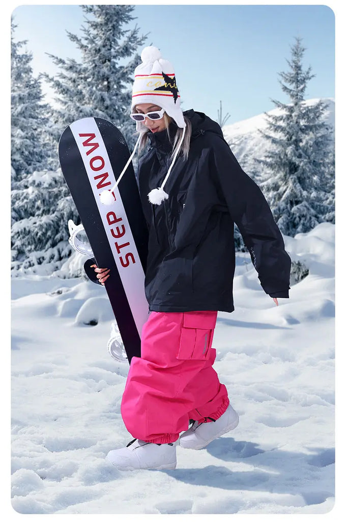 Oversized Snowboard Pants Couple Style Ski Wear（复制） 