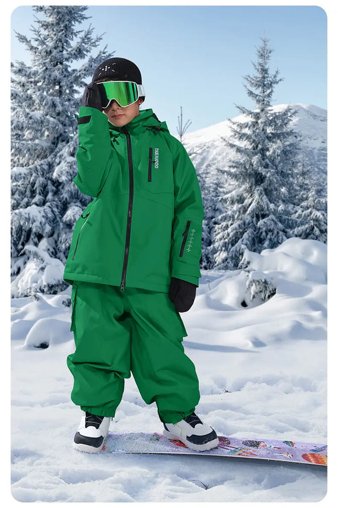 Kids Baggy Snowboarding Pants Outdoor Ski Pants for Sports（复制） 