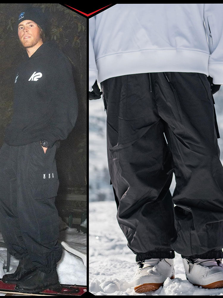 Stylish Cargo Baggy Snowboard Pants Couple Style 