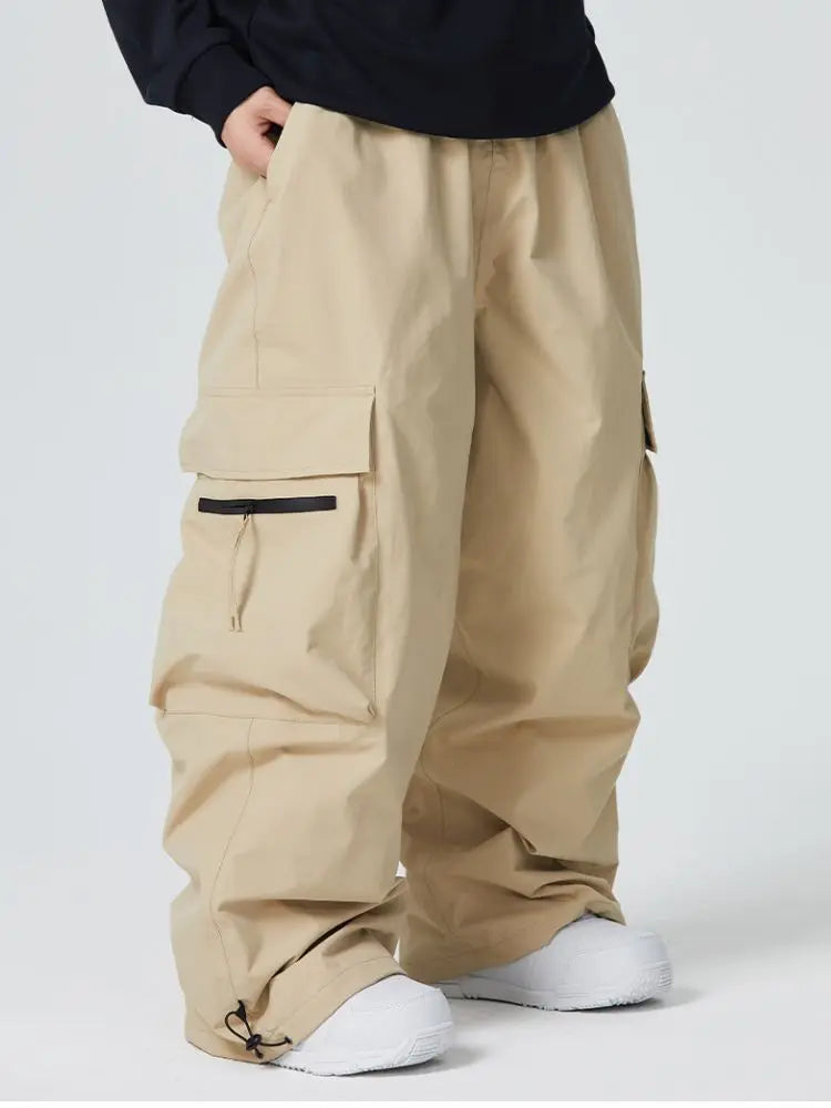 Searipe Zip Pocket Baggy Cargo Snowboard Pants - Women's 