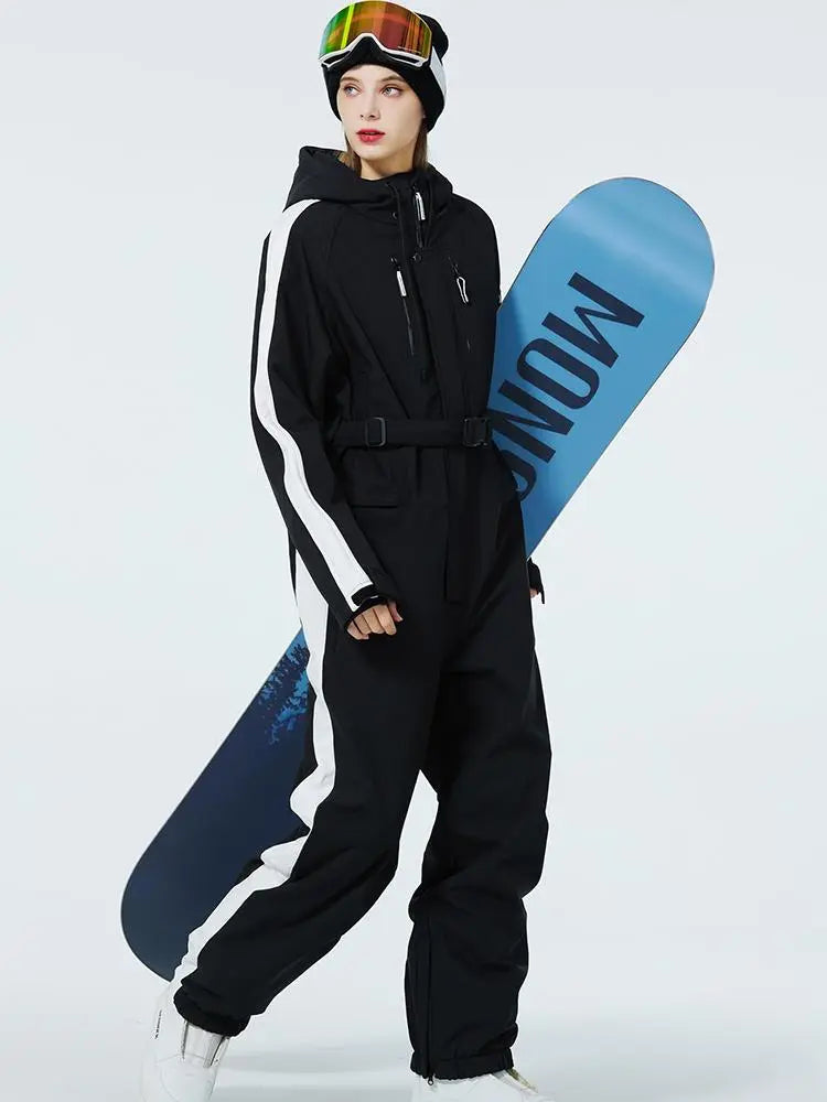 Loose Fit Ski Snowboarding Jumpsuits One Piece Snow Suits（复制） 