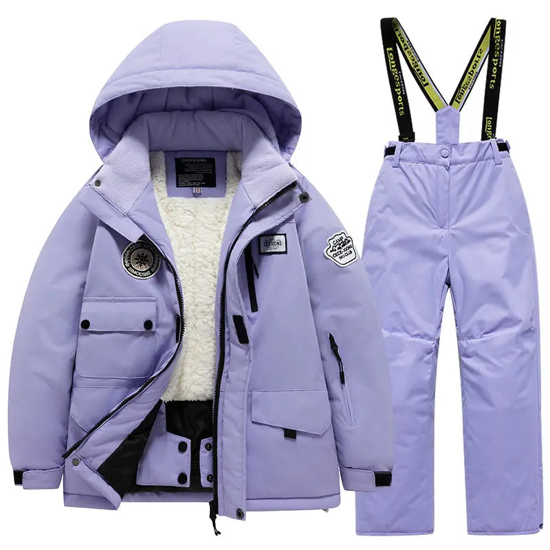 2025 Winter Outdoor Snow Jacket & Bibs Pants for Children（复制） 