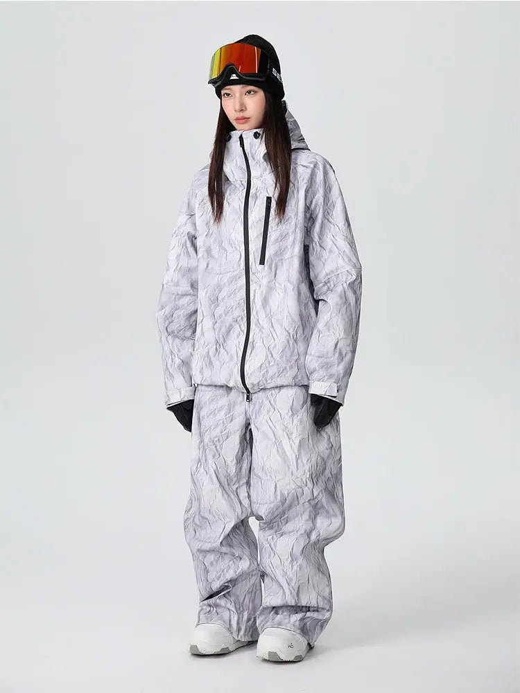 Searipe Denim Drift Baggy Snow Suit - Men's 