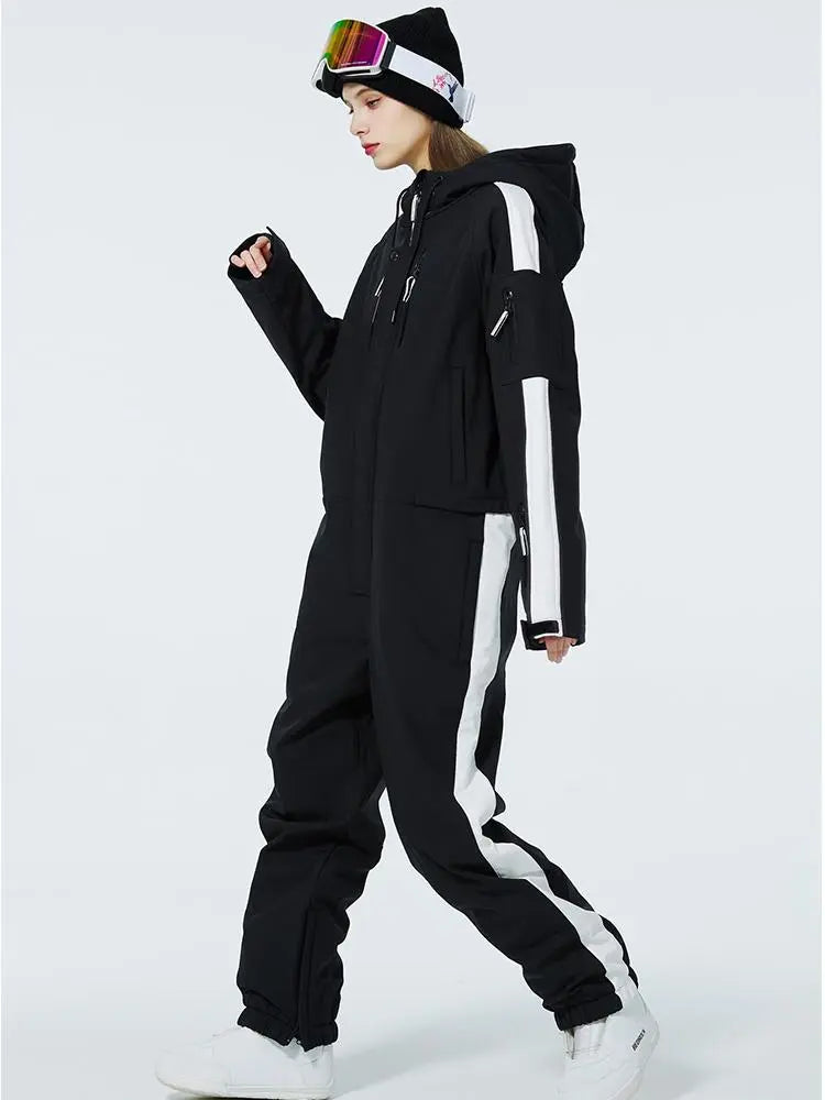 Loose Fit Ski Snowboarding Jumpsuits One Piece Snow Suits（复制） 