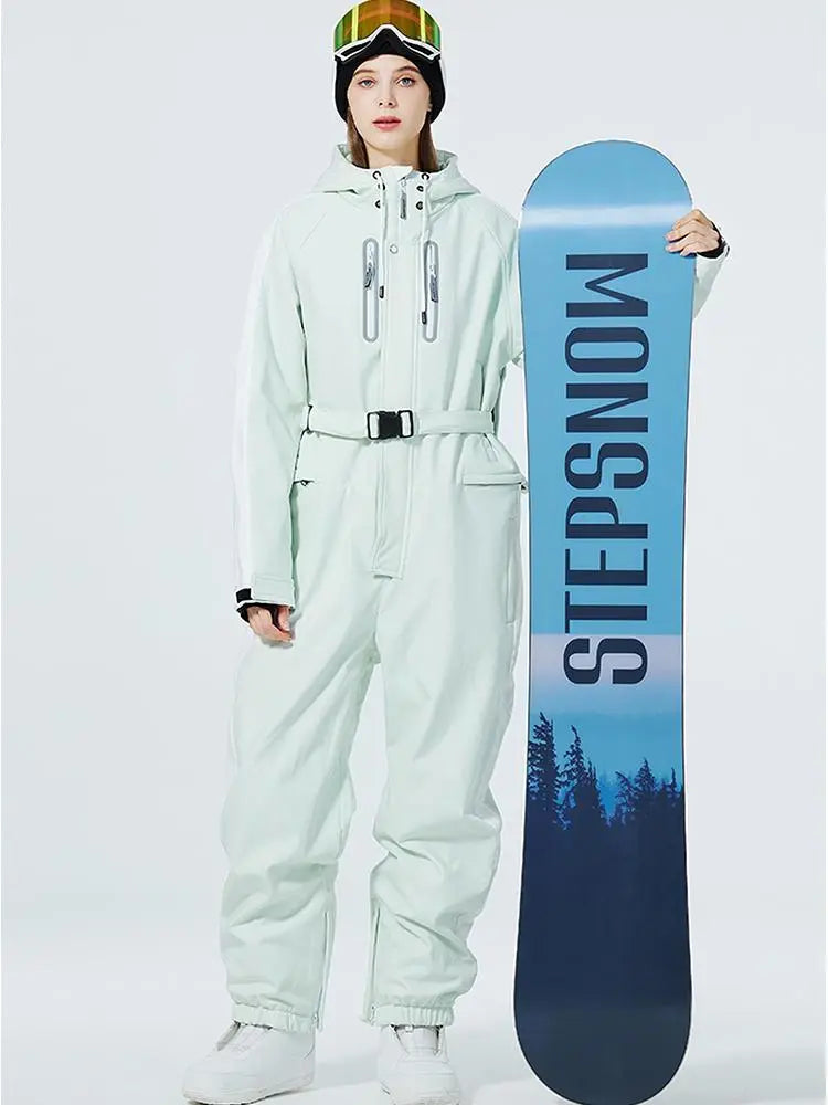 Loose Fit Ski Snowboarding Jumpsuits One Piece Snow Suits（复制） 