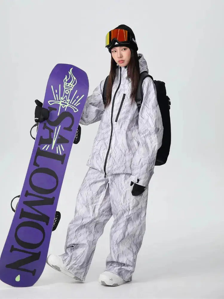 Searipe Denim Drift Baggy Snow Suit - Women's 