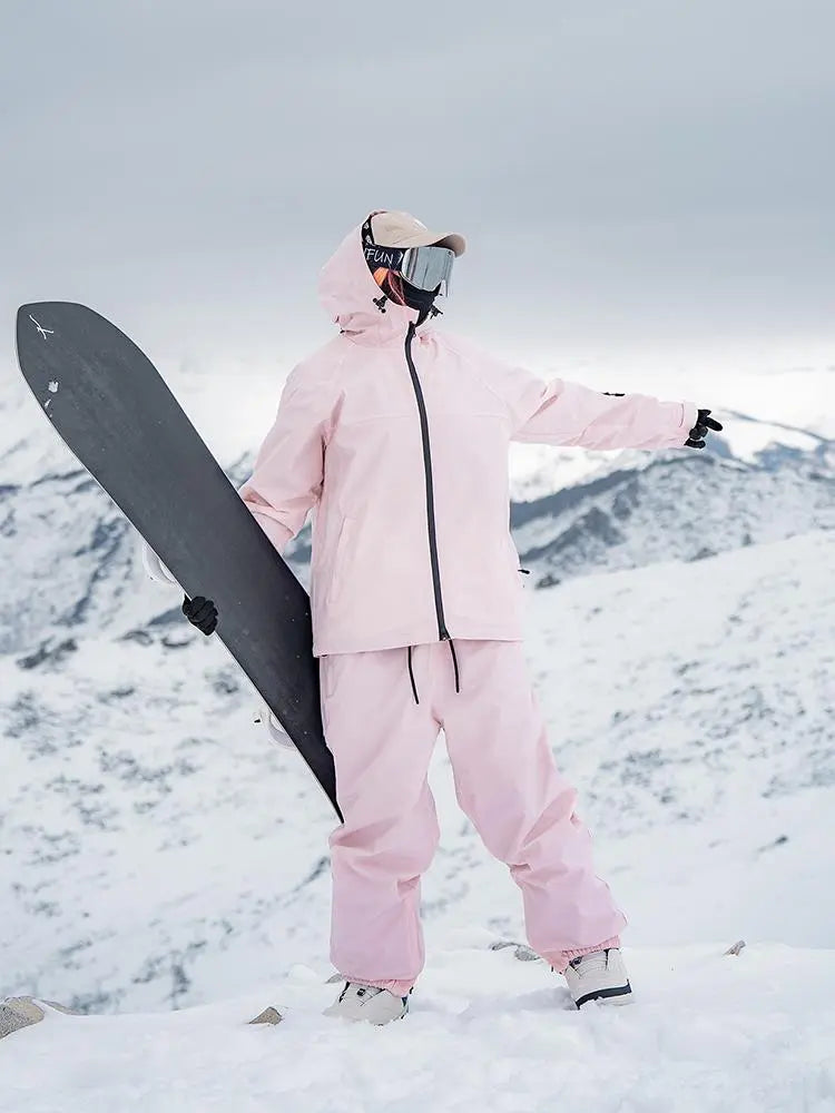 Adult Adventure Snowsuits 3L Ski Jacket & Pants Set Outfits 