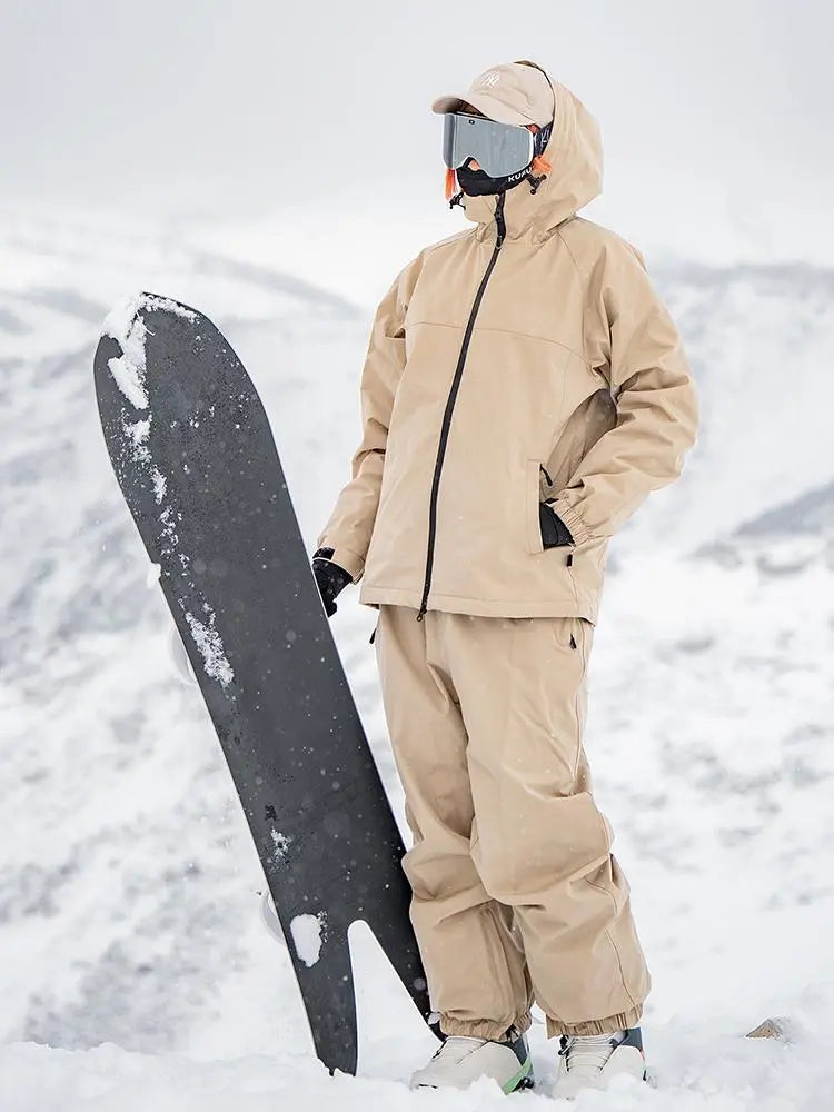 Adult Adventure Snowsuits 3L Ski Jacket & Pants Set Outfits 