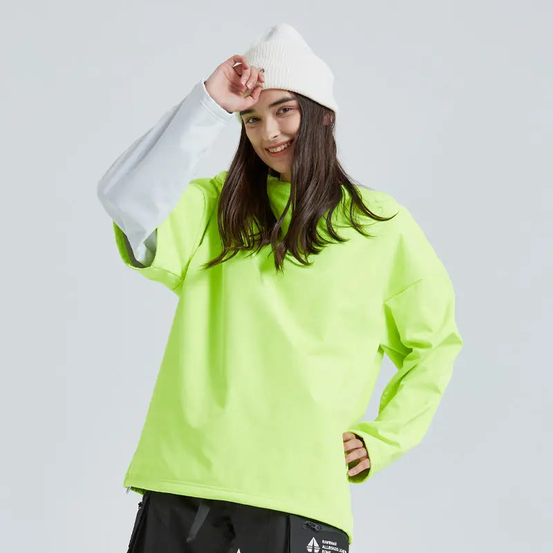 Affordable Couple Fake Two Snowboard & Ski Sweatshirts HOTIANSNOW