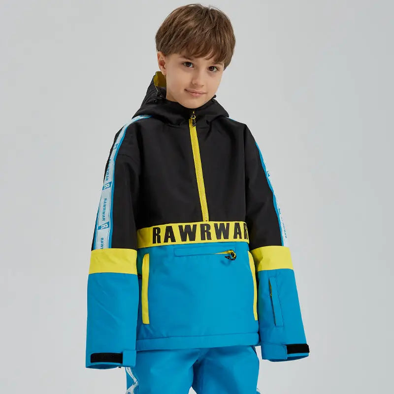 Boy's Insulated Snow Ski Anorak Jacket HOTIAN