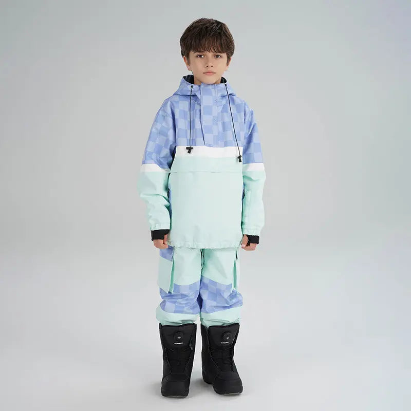 Boy's Insulated Snowboard Jacket and Snow Pants HOTIAN