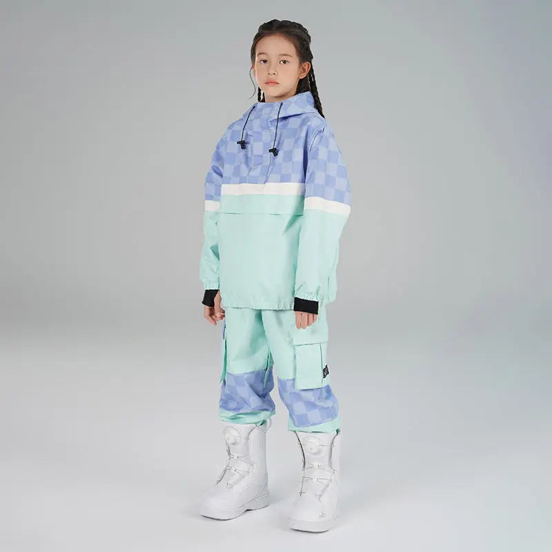 Boy's Insulated Snowboard Jacket and Snow Pants HOTIAN