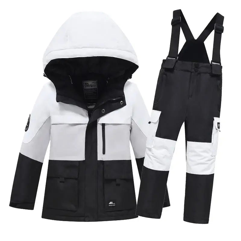 Boys & Girls Ski Overalls Outdoor Snow Jackets & Pants HOTIANSNOW