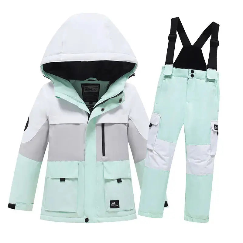 Boys & Girls Ski Overalls Outdoor Snow Jackets & Pants HOTIANSNOW