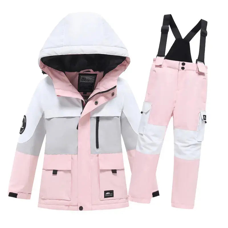 Boys & Girls Ski Overalls Outdoor Snow Jackets & Pants HOTIANSNOW