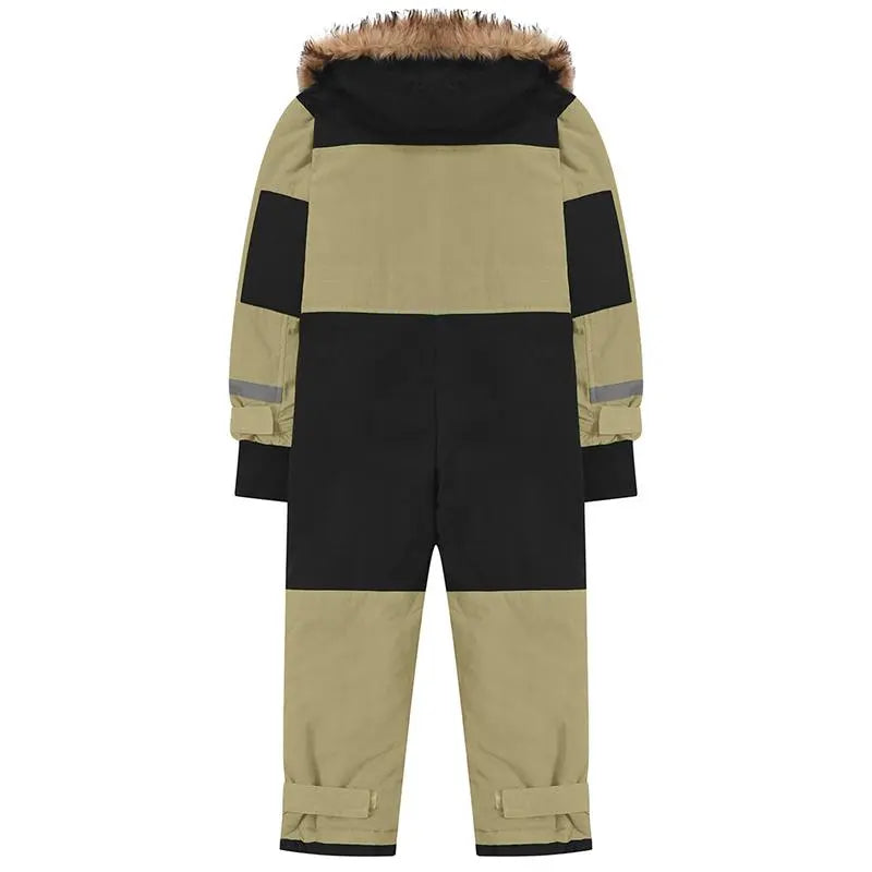 Kids Winter Snow Suits One Piece Warm Overalls（复制） 