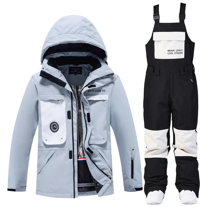 Female Outdoor Ski & Snowboard Jacket & Overalls 