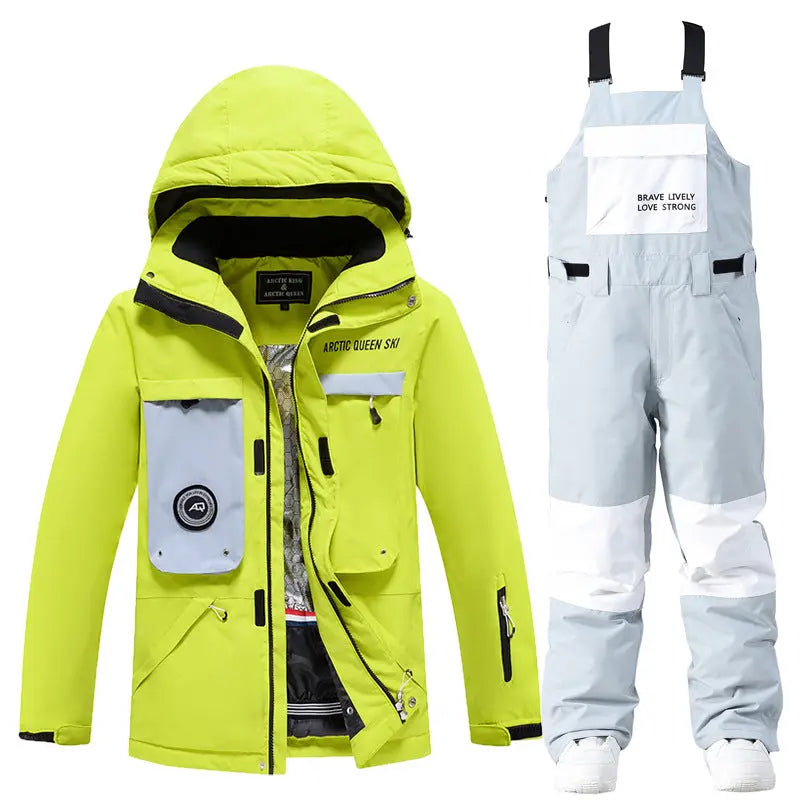 Female Outdoor Ski & Snowboard Jacket & Overalls 