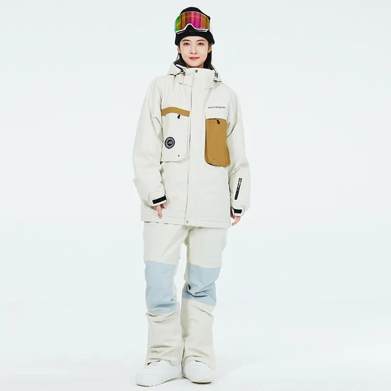 Female Outdoor Ski & Snowboard Jackets & Overalls Bibs HOTIANSNOW