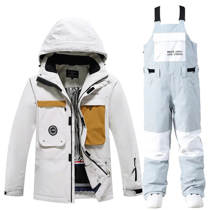 Female Outdoor Ski & Snowboard Jackets & Overalls Bibs HOTIANSNOW