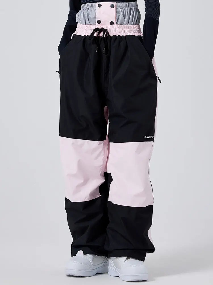 Girls Plus Size Baggy Snow Pants HOTIANSNOW