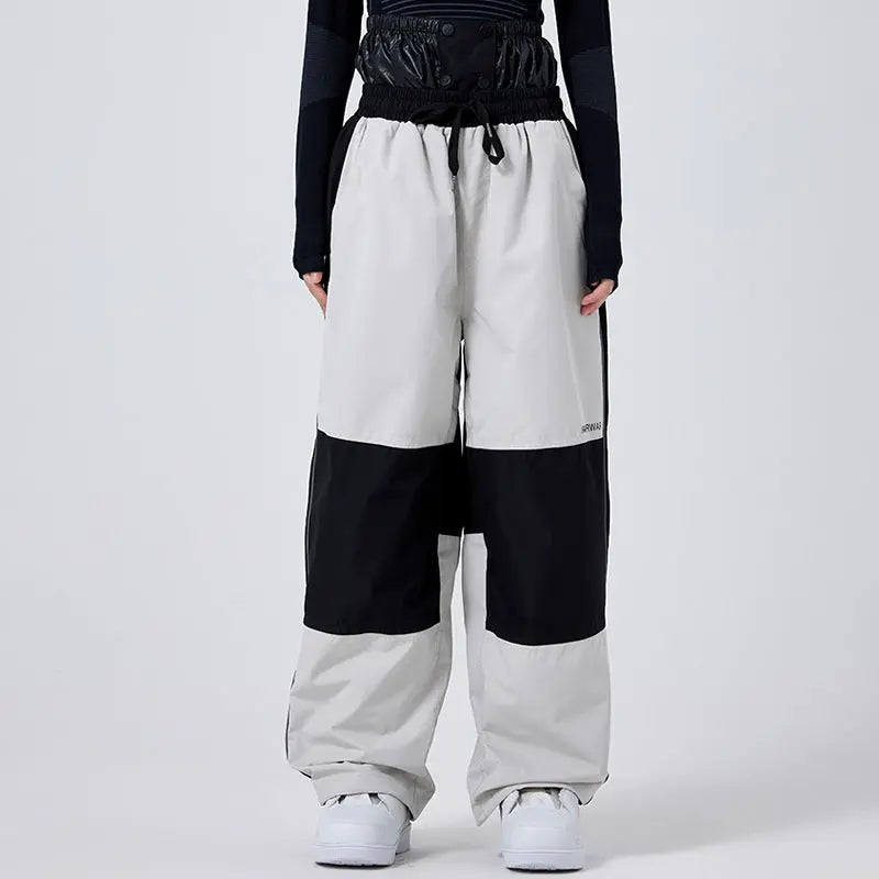 Girls Plus Size Baggy Snow Pants HOTIANSNOW