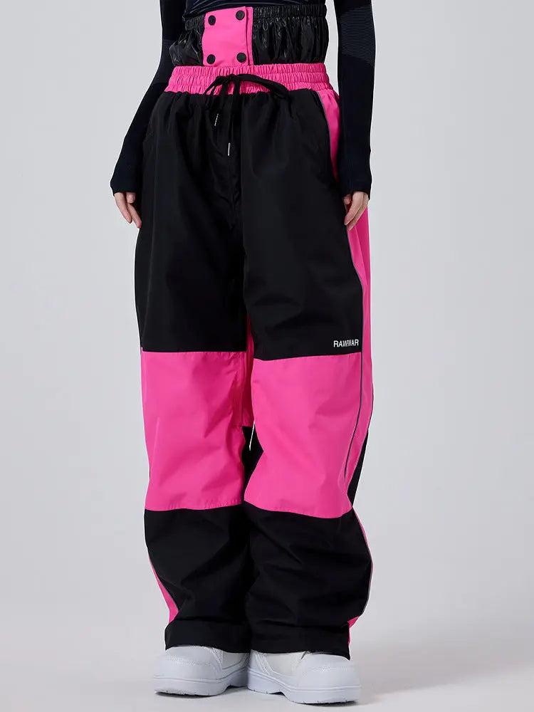 Girls Plus Size Baggy Snow Pants HOTIANSNOW