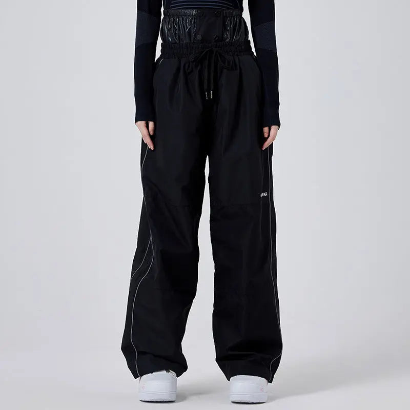 Girls Plus Size Baggy Snow Pants HOTIANSNOW