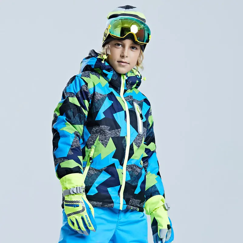 HOTIAN Boys Ski & Snowboard Jacket HOTIAN